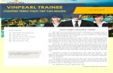 VINPEARL TRAINEE · quốc tế tại Vinpearl - Tương tự Vinpearl Trainee - Nguyện vọng ứng tuyển vào các vị trí quản lý, lãnh đạo ngay sau khi tốt nghiệp