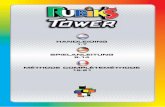 Handleiding - cdn.billiger.comcdn.billiger.com/.../Jumbo-Rubik-s-Tower-12154-Bedienungsanleitung-2d2790.pdf · Rubik’s Tower: de 8 randblokjes. In deze fase kan de vorm van 2x2x4