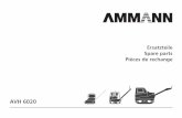 AVH 6020 - Siva Baumaschinensivabaumaschinen.de/wp-content/uploads/2016/10/AVH6020.pdf · AVH 6020 — 100 Grundplatte Base plate Plaque de base AVH 6020 — 500 ... Dispatch mode
