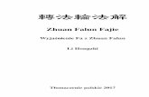 Zhuan Falun Fajie · Nauczanie Fa w Pekinie na Ceremonii Publikacji Zhuan Falun (Li Hongzhi, 4 stycznia 1995 r., Pekin) Najpierw chciałbym życzy ć wam wszystkim Szcz ęśliwego