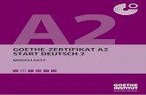 GOETHE-ZERTIFIKAT A2 START DEUTSCH 2idiomas.astalaweb.com/Alemán/e/examenes-archivos/Set-de... · 2016-11-12 · Start Deutsch 2 Vorwort Vs03_290713 Seite 5 Das Goethe-Zertifikat