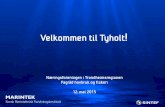 Velkommen til Tyholt...livsvitenskap, farmasi og kjemi ved Universitetet i Oslo og oppgradering av Marinteknisk senter i Trondheim (Ocean Space Centre) for MARINTEK og NTNU." Regjeringen