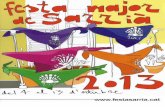 Programa Festa Major Sarria 2013 - FESTA MAJOR …festasarria.cat/.../09/Programa-Festa-Major-Sarria-2013.pdf3 PROGRAMA FESTA MAJOR DE SARRIÀ 2013 És festa major a Sarrià i els