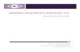 mANDA aDATBÁZIS KISOKOS 3 - mandadb.hu · MANDA ADATBÁZIS KISOKOS 3.0 ... FREEPDFCOMPRESSOR.COM – Freeware, angol nyelvű, installálható pdf tömörítő szoftver. Négy különböző