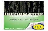 VISOKA ŠKOLA STRUKOVNIH STUDIJA ZAupis.ict.edu.rs/sites/default/files/file/upis_2013-14_osnovne/ICT_In... · Modul: Softversko inženjerstvo 25 Specijalistički studijski program:SAOBRAĆAJNO