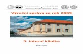 Výroční zpráva za rok 2009 - int3.lf1.cuni.czint3.lf1.cuni.cz/Data/files/3.interní/zpravy/int3_vyrocni_zprava_2009.pdf2 Výroční zpráva 3. interní kliniky 1. lékařské fakulty