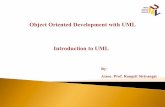 Object Oriented Development with UML Introduction to UML · 2018-11-25 · แสดงโครงสร้างของระบบ ดงัน้ันจึงไม่สามารถนาไปใชไ้ดโ้ดยgenerator