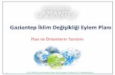 Gaziantep İklim Değişikliği Eylem Planıuclg-mewa.org/uploads/Seferihisar/Gaziantep_iklim... · 2017-05-25 · ©2016 Deloitte Turkey, Member of Deloitte Touche Tohmatsu Limited