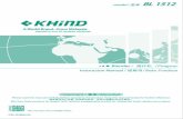 khind.com.mykhind.com.my/i_prod/Blender BL 1512 Instruction Manual.pdf · 16. Patuhi peraturan pemasangan sebaik-baiknya. Pengisar ini hendaklah dipasang dengan cara yang betul sebelum
