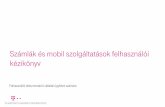 Számlák és mobil szolgáltatások felhasználói …...TELEMÁTRIX FELHASZNÁLÓI DOKUMENTÁCIÓ [ 5 ] Bevezető A Telemátrix a Magyar Telekom Nyrt. által kifejlesztett alkalmazás.