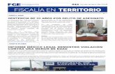 SENTENCIA DE 20 AÑOS POR DELITO DE ASESINATO · 2018-01-29 · GUAYAS SE INICIÓ INSTRUCCIÓN FISCAL CONTRA PROFESOR POR PRESUNTO ABUSO SEXUAL EN MILAGRO César A., es procesado