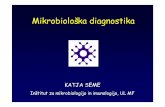 KATJA SEME - szpz.info · EUCAST European Committee on Antimicrobial Susceptibility Testing. Opredeljevanje mehanizma bakterijske odpornosti beta-laktamaza (penicilinaza) MRSA VRE