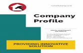 Company Profile - indosecuritysystem.com · pemasangan sistem keamanan CCTV, pemasangan dan servis perawatan AC dan kebutuhan lain yang berkaitan dengan jasa pertukangan dan teknik.