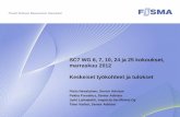SC7 WG 6, 7, 10, 24 ja 25 kokoukset, marraskuu 2012 ... · 26514 26515 Documentation IT Service Management 20000 90006 . ... ISO/IEC 33020, Measurement framework for assessment of