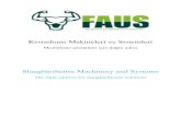 Kesimhane Makineleri ve Sistemlerien.faus.com.tr/files/pdf/Faus Catalog_TR-EN.pdf · 2019-11-07 · HAKKIMIZDA FAUS kesimhane makineleri ve sistemleri olarak, Aksaray Organize Sanayi