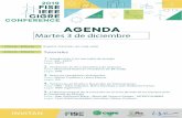2019 FISE IEEE CIGRE CONFERENCE · Julian Zuluaga, Ministra de Minas Angela Cadena, Universidad de los Andes Lugar: Gran salón 1 PANEL Evento central de apertura Feria FISE y CONFERENCE
