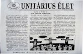 A hit - unitarius.hutudastar.unitarius.hu/Unitarius-Elet-1947-1999/1993-marcius-aprilis.pdf · vés későbbi vértanúja, Hajnóczy József, aki könyvtára ki alakításában segített.