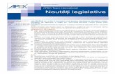 APEX Team International Noutăți legislativeapex-team.ro/Newsletter/APEX_Team_Noutati_legislative_1_2016.pdf · Un alt element de noutate este faptul că persoana impozabilă trebuie