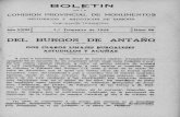 BOLETIN - CORE · 2017-04-21 · BOLETIN DE LA COMISION PROVINCIAL DE MONUMENTOS 1-11STOPICOS Y ARTISTICOS DE ' BURGOS PUBLICACION TRIMESTRAL Año XXIII 1 .er Trimestre de 1944 Núm.