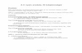 0. A C nyelv eredete, fõ tulajdonságaiszandi/prog1/c-ea-1.pdf · A C programozási nyelv - Az ANSI szerinti változat B. W. Kernighan - D. M. Ritchie; Műszaki Könyvkiadó, 1995