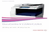 DocuCentre-V C2265/C2263vpsgroup.com.vn/hdsd/DC-V C2263-VPS.pdfMopria™ Print Có thể in từ các biết bị di động đã chạy Mopria Print Service* một cách dễ dàng