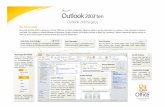 Microsoft Outlook 2003’tendownload.microsoft.com/download/2/4/c/24c3340d-948...Microsoft Outlook 2010un görünüşü Outlook 2003ten çok farklı olduğundan, öğrenme çabasını