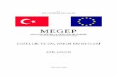 MEGEP · 2014-01-06 · Milli Eğitim Bakanlığıtarafından geliştirilen modüller; Talim ve Terbiye Kurulu Başkanlığının 02.06.2006 tarih ve 269 sayılı Kararıile onaylanan,