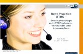 Best Practice OTRS - Linux-Tagechemnitzer.linux-tage.de/2013/vortraege/folien/210_SLM_mit_OTRS_v1.pdf · Chemnitzer Linux-Tage :: OTRS-SLM Stand: 16.03.2013, Seite 1 / 13 Best Practice