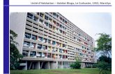 Unité d'Habitation – Habitat Blogu, Le Corbusier, 1952 ...abl.gtu.edu.tr/hebe/AblDrive/73746022/w/Storage/... · Guggenheim Müzesi, Frank Lloyd Wright, New York, 1956 Ronchamp