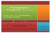 Pedagógiai Program (Helyi tanterv) · 2018-09-14 · A 2016/2017-es tanévtől felmenő rendszerben bevezetésre kerülő helyi tanterv Osztályfőnöki (szakgimnázium) 1. Bevezetés