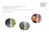 Potentialkarten, Bedarfskarten & Bürgerkommunikation · SketchUp Plugin tridicon CityDiscoverer WEGA-TerrainViewer novaFACTORY 3D Solar ESRI Anwendungen ... Bearbeiten und Fortführen