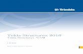 Tekla Structures 시스템 · 2016-04-08 · 간혹 Tekla Structures의 정보 저장 위치를 비롯해 Tekla Structures에 저장되는 파일 유형, 그리고 파일의 사용