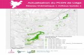 Actualisation du PCDN de Liège...Actualisation du PCDN de Liège Réseau thématique « milieux boisés » Ville de Liège Forêt de feuillus, ZCc Forêt de feuillus, ZCr Forêt de