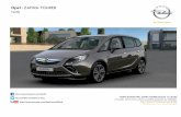 Opel : ZAFIRA TOURERdocs.adshosting.fr/opel/opel-2014/Tarifs_FT_ZAFIRA...Opel : ZAFIRA TOURERTarifs TARIFS GAMME OPEL ZAFIRA TOURER (châssis 15 / 2015E) prix public, clés en mains,