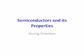 Semiconductors and its Propertiestiiciiitm.com/profanurag/Semiconductors-Properties.pdf · constitute a shell and a shell can have a maximum of 22n electrons. Atomic structures of