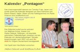 Kalender „Pentagon“ - Papierfalten · 2019-10-24 · Lasche von Modul 2 in die Tasche des Moduls 1 stecken Beachten: Monatsname auf der Lasche des Moduls 2 bezeichnet das Modul