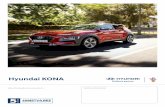 Hyundai Kona - auto.hr · Stražnji parking senzori Kamera za vožnju unatrag Udobnost Automatski klima uređaj s auto. odmagljivanjem stakala Električno podešavanje sjedala vozača