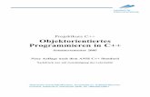 Objektorientiertes Programmieren in C++ · • Hybride Sprachen wie C++ (Obermenge von C) erlauben zudem rein prozeduralen Program-mierstil. 2.2 Anschauungsweisen (Paradigmen) Prozedurale