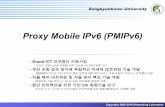Networking Laboratory | - Proxy Mobile IPv6 (PMIPv6)monet.skku.edu/wp-content/uploads/2016/09/Proxy_Mobile...Proxy Mobile IPv6 Networking Laboratory 3/24 Proxy Mobile IPv6 Overview