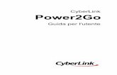 CyberLink Power2Godownload.cyberlink.com/ftpdload/user_guide/power2go/9/Power2Go_ITA.pdf · 1 Introduzione Introduzione Capitolo 1: Questo capitolo introduce il programma CyberLink