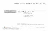 Avis Technique 2/16-1768 - Sunclear · 2017-07-03 · Avis Technique 2/16-1768 Annule et remplace l’Avis Technique 2/13-1601 Bardage rapporté en stratifié HPL sur plateau métallique