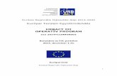 Európai Területi Együttműködés - URBACT · 2015-03-24 · 1 Európai Regionális Fejlesztési Alap 2014-2020 Európai Területi Együttműködés URBACT III OPERATÍV PROGRAM