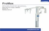 Promax etusivu(v 13) · 2015-05-27 · 3DMax Column ProMax x-ray unit COLUMN 10000656 Stationary column 10021342 Telescopic column 10001046 Emergency stop assembly 10001048 Emergency