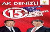 ŞAH DEDİK MAT OLDULAR - AK Parti Denizli · 2019-01-31 · Başbakan Ahmet Davutoğlu, milletvekili dokunulmazlığı konusunda ortak hareket eden CHP ve HDP’yi topa tuttu. AK