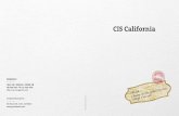CIS California - image.cdi.co.krimage.cdi.co.kr/mPortal/board/20155/201505261625288.pdf · 벤처정신 워크숍에서 디자인 사고(design thinking) 방법론에 의거한 프로젝트에