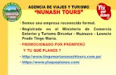 AGENCIA DE VIAJES Y TURISMO “NUNASH TOURS”tingomarianunashtours.com.pe/pdf/op02_cuzco.pdfHora Descripción-----Desayuno buffet9:00 am Pasaremos por el Hotel para dirigirnos hacia