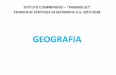 GEOGRAFIA · 2017-10-30 · informativi geografii per omuniare effiaemente informazioni spaziali. Rionose nei paesaggi europei e mondiali, raffrontandoli in part iolare a quelli italiani,