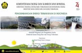 PENGEMBANGAN ENERGI TERBARUKAN DI INDONESIAiesr.or.id/wp-content/uploads/2019/10/ESDM_2019-10-14-Bahan-Undip... · DIREKTORAT JENDERAL ENERGI BARU TERBARUKAN DAN KONSERVASI ENERGI