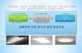 LED형광등 면광원 직관형 LED램프 반사시트 확산판용 …...광촉매 기능이라는 것은, 유기화합물로 된 공기오염물질, 예를 들면, Nox, Sox, 화분,