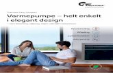 Thermex Easy Compact Varmepumpe – helt enkelt i elegant designmdgdata.solar.eu/PRD/Media/c6d63f24879e421881079fa41b22201e/Thermex... · Ventilation Enkelt og Elegant Thermex Easy